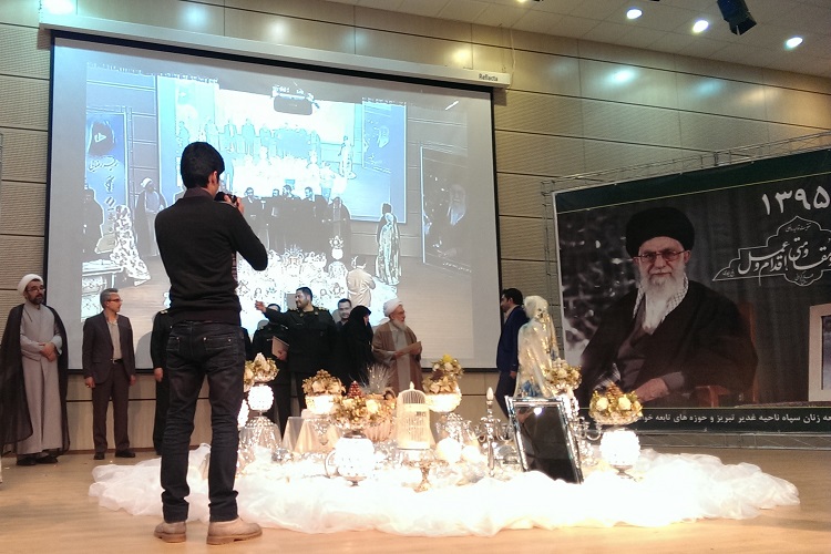 مراسم «جشن میلاد کوثر» در تبریز برگزار شد/ تجلیل از خبرنگار ایکنا
