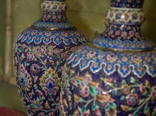 نصب آخرین قطعه از ضریح جدید حضرت عباس(ع) + عکس