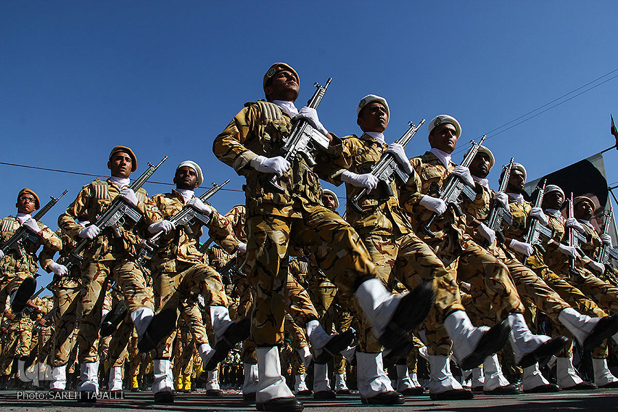 مراسم رژه روز ارتش
