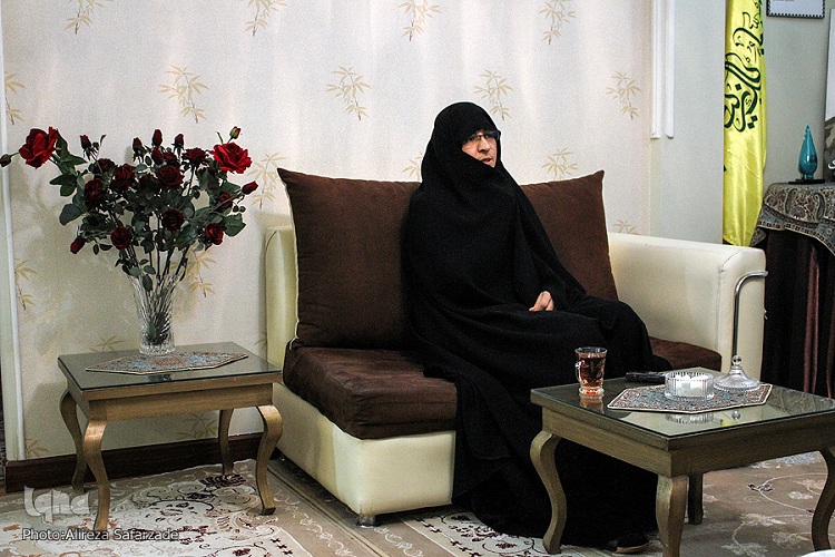 عصری بارانی در منزل شهید حسن قاسمی دانا؛ یکی از شهدای مدافع حرم