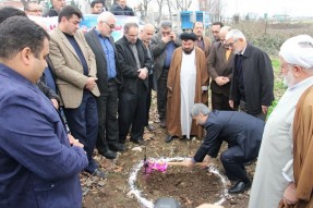 مرکز جامع سلامت مرحوم سید تقی عمادی کلنگ‌زنی شد