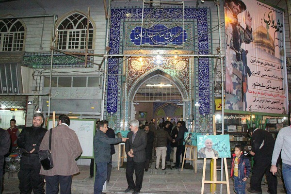 برگزاری مراسم یادبود شهید میثم مداوی+عکس