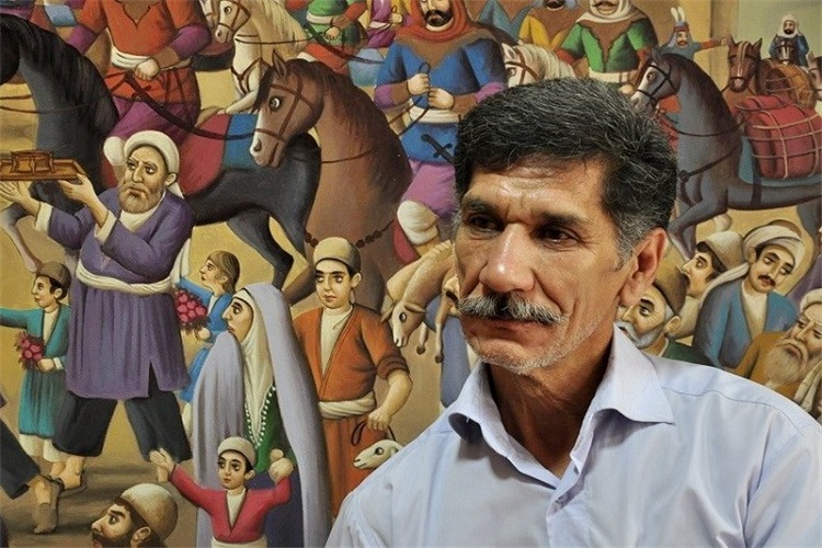 شمایل‌نگاری متأخر نمونه واقعی هنر مردمی
