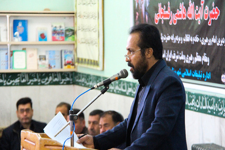 برگزاری مراسم بزرگداشت آیت‌الله هاشمی‌رفسنجانی در کوهدشت + عکس
