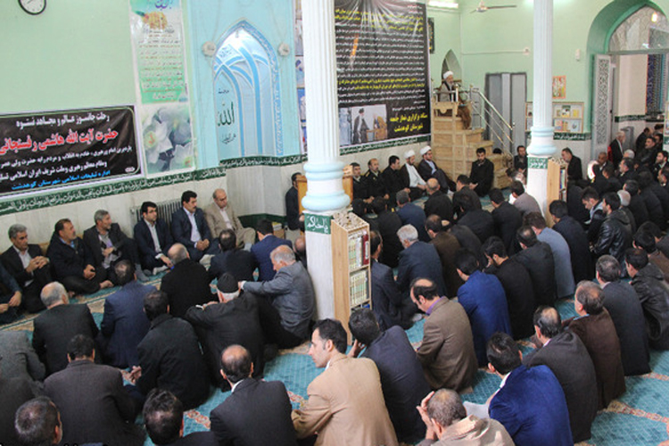 برگزاری مراسم بزرگداشت آیت‌الله هاشمی‌رفسنجانی در کوهدشت + عکس