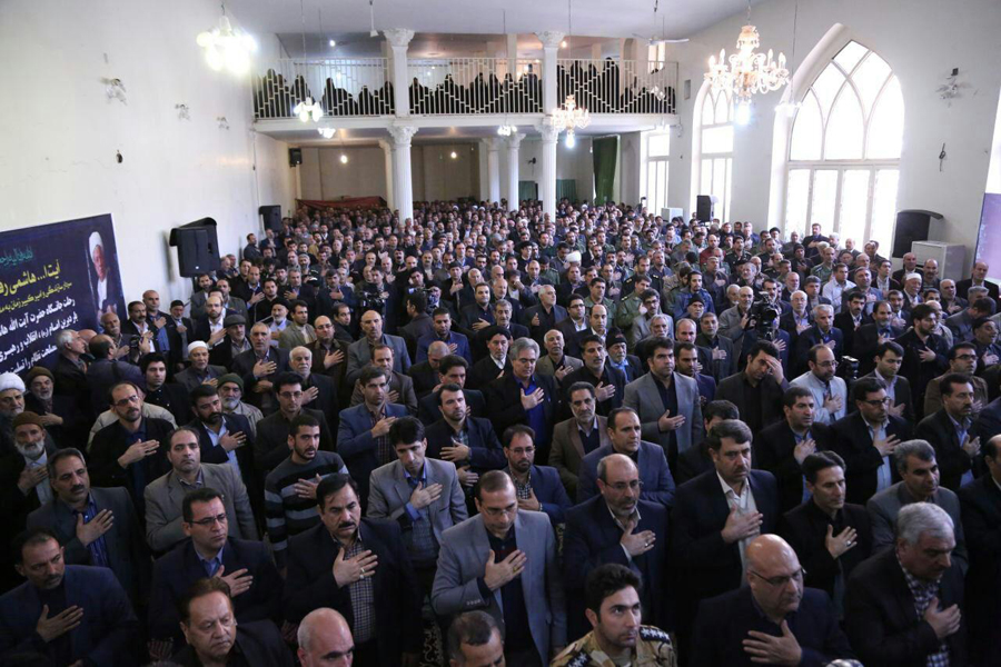 گزارش تصویری مراسم گرامیداشت آیت‌الله هاشمی‌رفسنجانی در خرم‌آباد