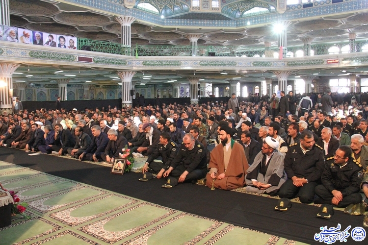 مراسم ارتحال آیت‌الله هاشمی رفسنجانی در شهرکرد برگزار شد