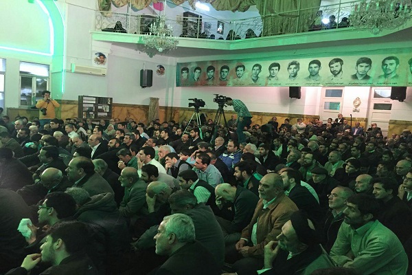 مراسم اولین سالگرد شهادت علی آقاعبداللهی+عکس