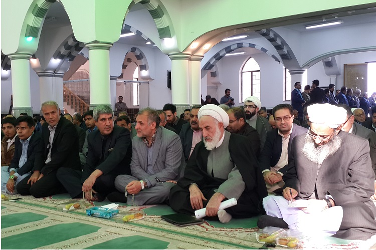 بزرگداشت رحلت آیت‌الله هاشمی رفسنجانی در دانشگاه آزاد زاهدان + عکس