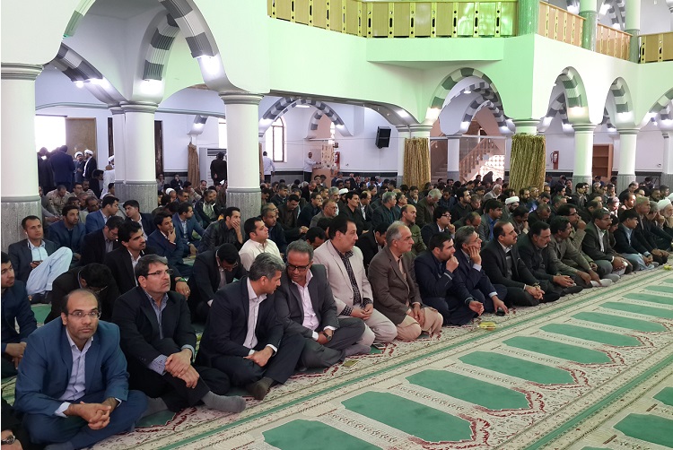 بزرگداشت رحلت آیت‌الله هاشمی رفسنجانی در دانشگاه آزاد زاهدان + عکس