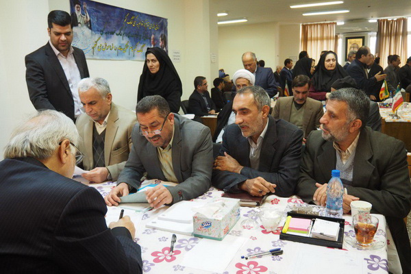 ملاقات عمومي استاندار، معاونين و مديران در فرمانداري مياندورود