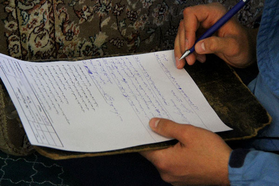 گزارش تصویری برگزاری امتحانات حوزه علمیه کوهدشت