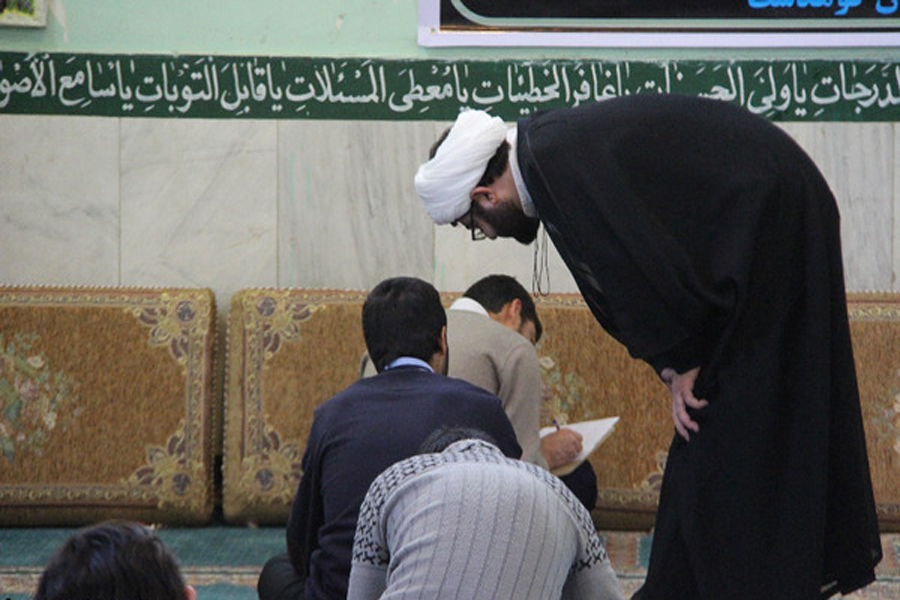 گزارش تصویری برگزاری امتحانات حوزه علمیه کوهدشت