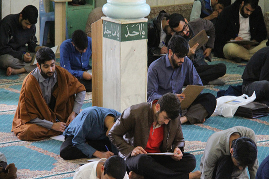 گزارش تصویری برگزاری امتحانات حوزه علمیه کوهدشت
