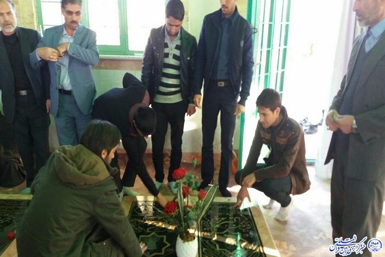 برگزاری مراسم بزرگداشت 4 شهید عملیات کربلای 5 در شهرستان خوشاب