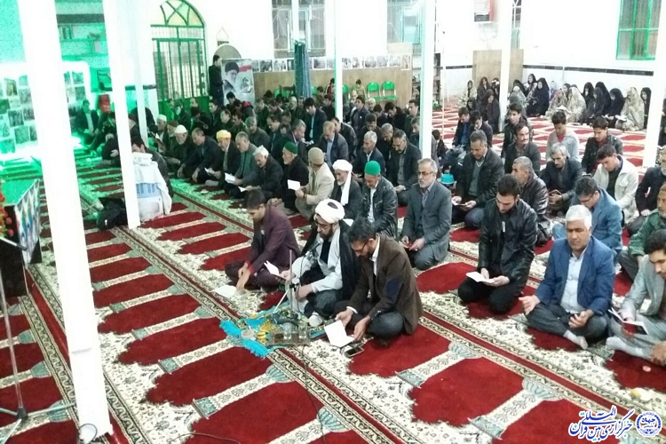 برگزاری مراسم بزرگداشت 4 شهید عملیات کربلای 5 در شهرستان خوشاب
