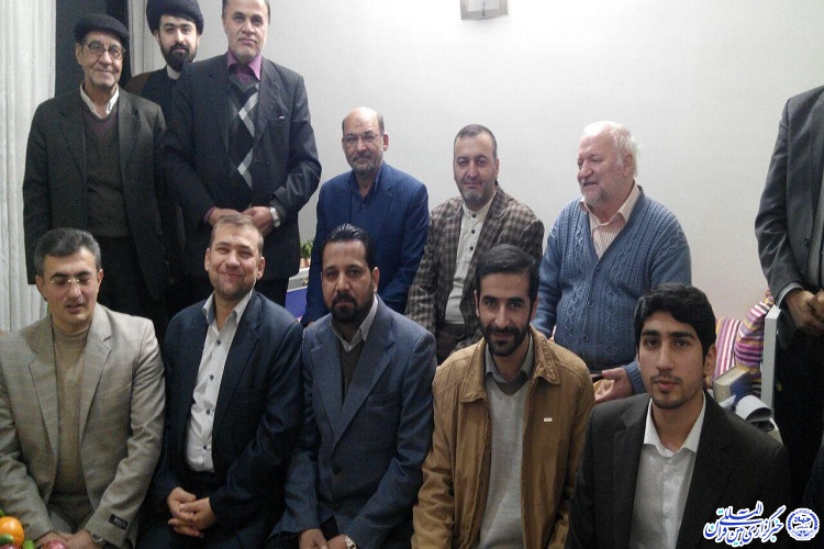 عیادت از پیشکسوت قرآن کریم با حضور جامعه قرآنی مشهد