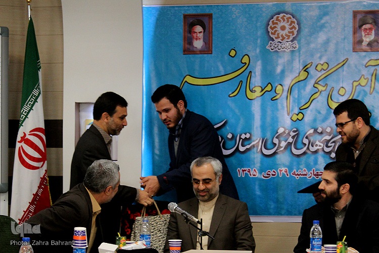 علی اکبر احمدی سرپرست کتابخانه‌های عمومی استان مرکزی شد+عکس