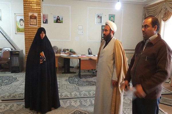بازدید حجت‌الاسلام شاهسونی از مؤسسه قرآن و عترت فاطمه الزهرا(س)
