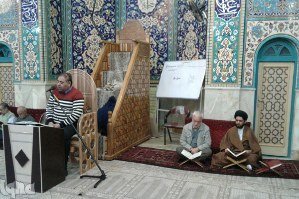 محفل قرآنی در مسجد امام علی(ع) غرب تهران محفل قرآنی در مسجد امام علی(ع) غرب تهران