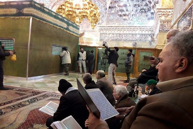 تلاوت محمدجواد پناهی در کربلای معلی + صوت