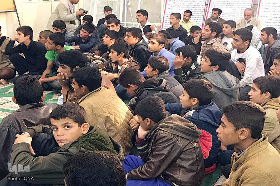محفل قرآنی بشاگرد