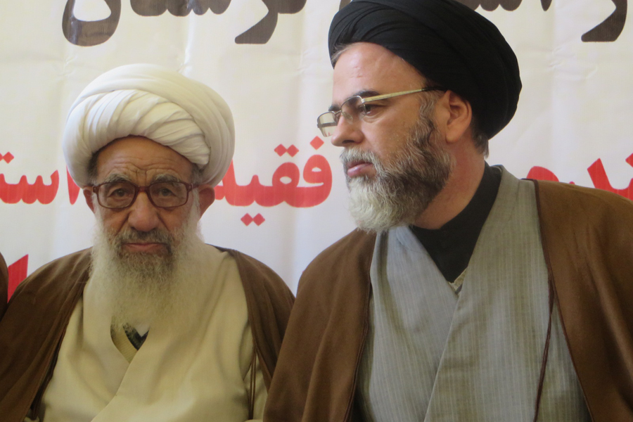 برگزاری مراسم ترحیم و بزرگداشت آیت‌الله میانجی در خرم‎آباد + عکس