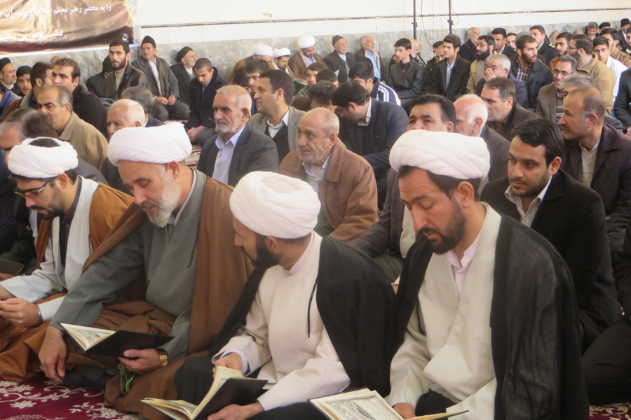 برگزاری مراسم ترحیم و بزرگداشت آیت‌الله میانجی در خرم‎آباد + عکس