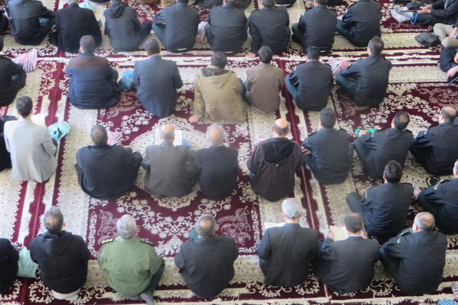 برگزاری مراسم ترحیم و بزرگداشت آیت‌الله میانجی در خرم‎آباد + عکس