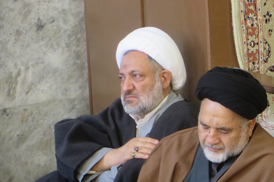 برگزاری مراسم ترحیم و بزرگداشت آیت‌الله میانجی در خرم‎آباد + عکس