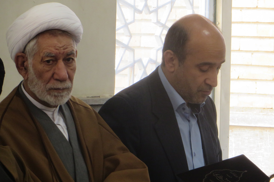 برگزاری مراسم ترحیم و بزرگداشت آیت‌الله میانجی در خرم‎آباد + عکس