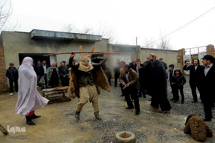 آئین معنوی کوسه ناقالی در خانآباد خمین برگزار شد آئین معنوی کوسه ناقالی در خانآباد خمین برگزار شد