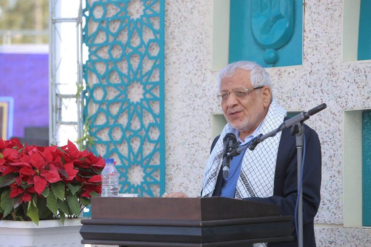 مراسم ویژه محل جلوس امام خمینی(ره) در بهشت زهرا(س) برگزار شد