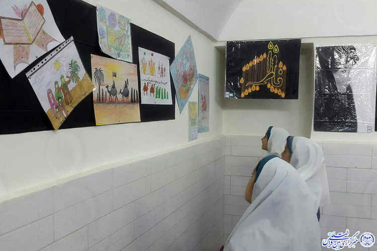 برپایی نمایشگاه نقاشی با موضوع «قرآن و عترت» در یزد