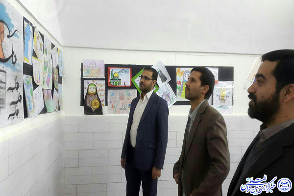 برپایی نمایشگاه نقاشی با موضوع «قرآن و عترت» در یزد