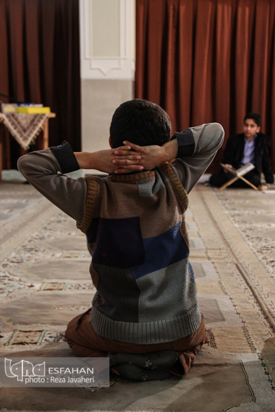 مسابقات قرآن درمدرسه ولی عصر(عج) برگزار شد.