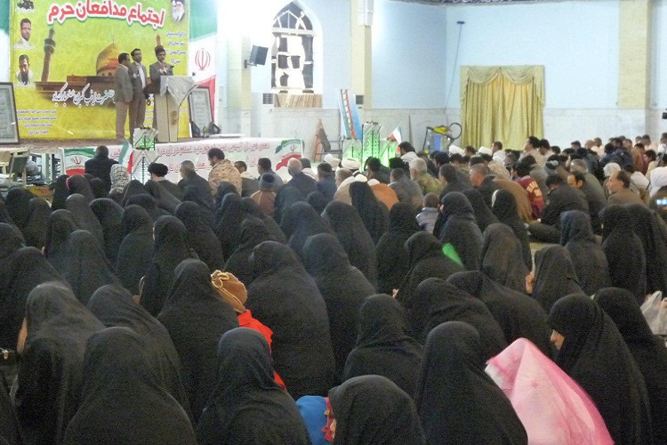 تصاویری از اجتماع مدافعان حرم در زابل