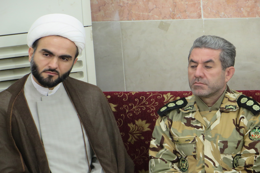 دیدار فرماندهان یگان‌های لشگر ۸۴ خرم‌آباد با نماینده ولی‌فقیه در لرستان