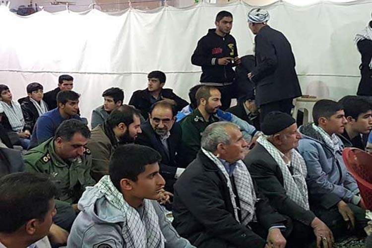 برگزاری یادواره ۲۸ شهید محله سادات کوهدشت + عکس