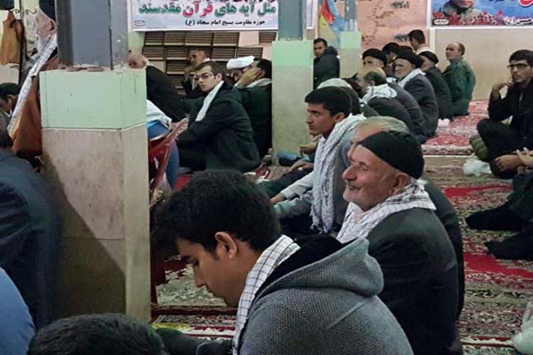 برگزاری یادواره ۲۸ شهید محله سادات کوهدشت + عکس