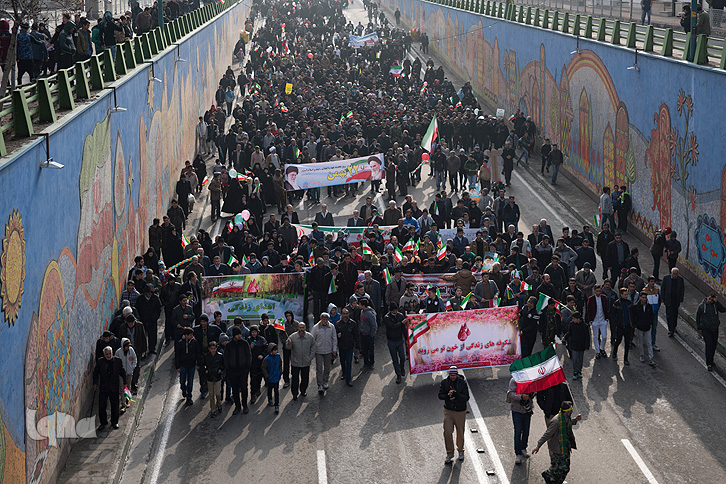 راهپیمایی یوم‌الله ۲۲ بهمن در کرج