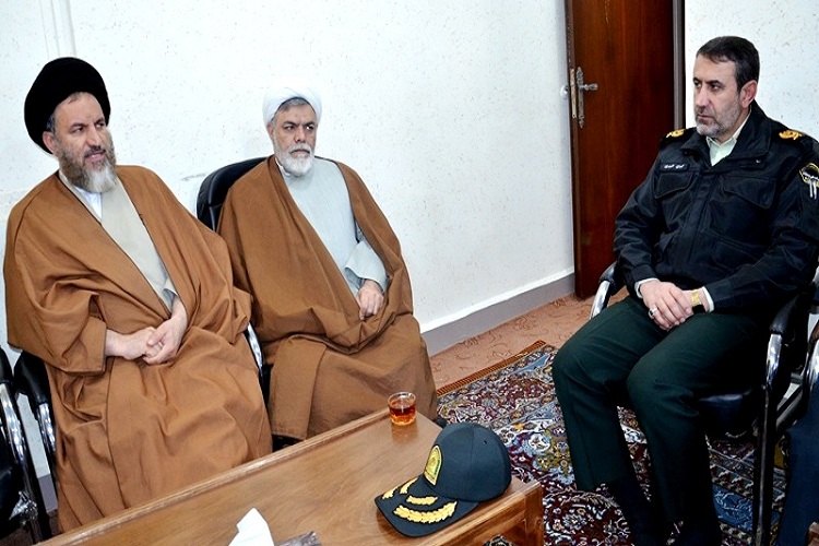 دیدار فرمانده انتظامی استان با نماینده ولی فقیه در کهگیلویه و بویراحمد
