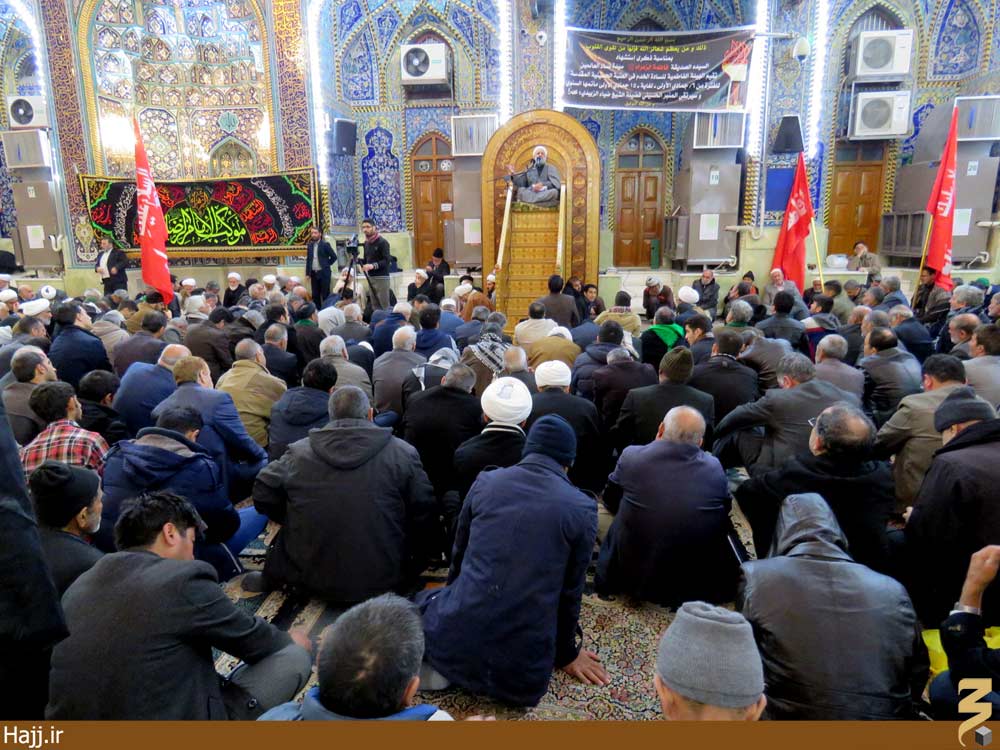 حرم امام حسین(ع) میعادگاه زائران ایرانی عزادار حضرت فاطمه(س) + عکس