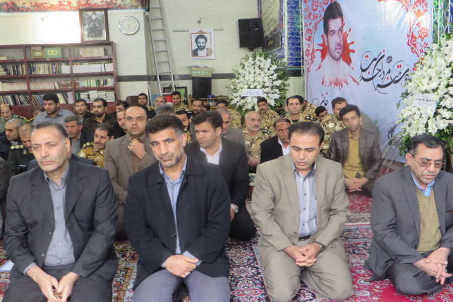 گزارش تصویری مراسم بزرگداشت شهید باباخانی در خرم‌آباد