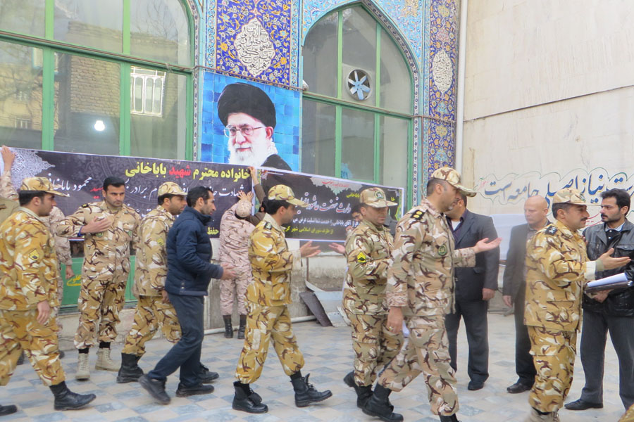 گزارش تصویری مراسم بزرگداشت شهید باباخانی در خرم‌آباد