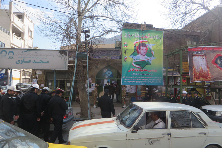 گزارش تصویری مراسم بزرگداشت شهید باباخانی در خرم‌آباد