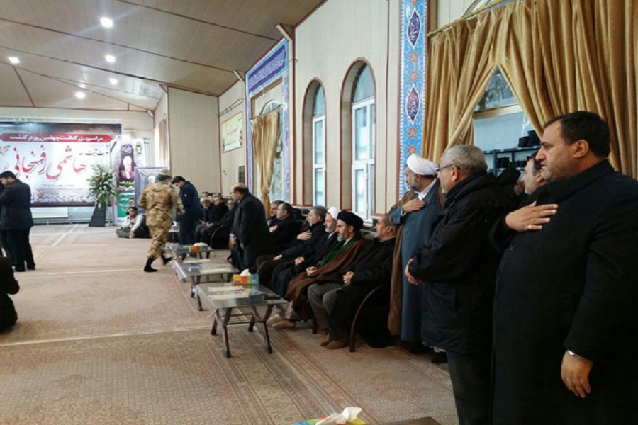 بزرگداشت چهلمین روز ارتحال آیت الله هاشمی در ارومیه برگزار شد