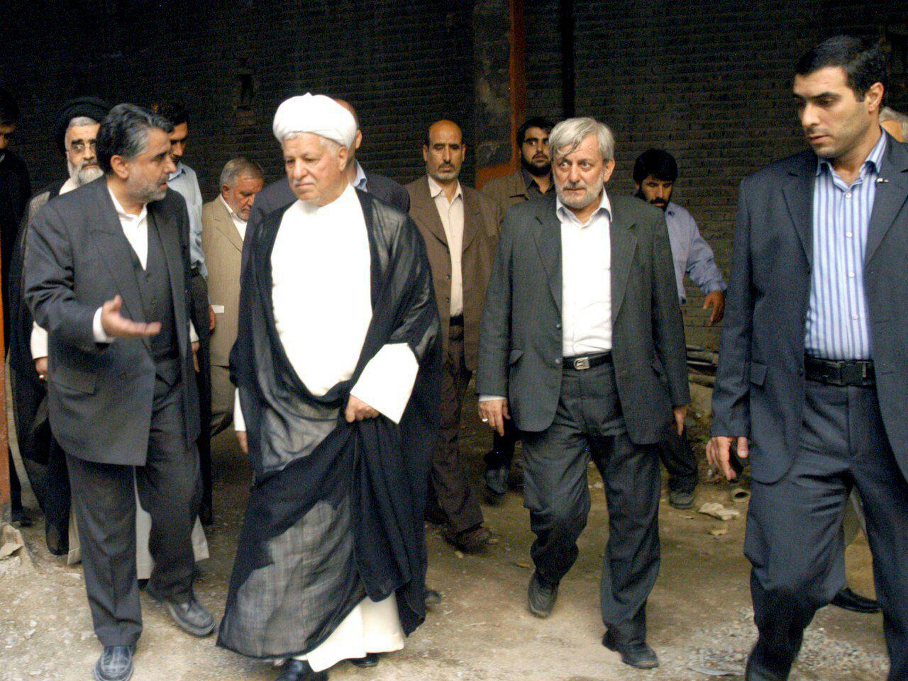 آیت الله هاشمی - حسین شمسایی