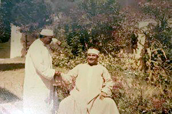 عبدالباسط محمد عبدالصمد و استاد احمدالرزیقی عبدالباسط محمد عبدالصمد و استاد احمدالرزیقی