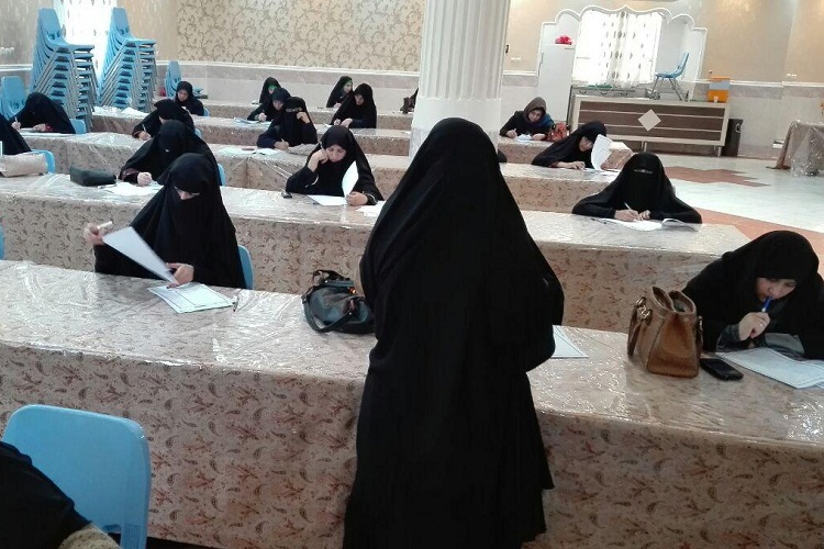 برگزاری آزمون تربیت معلم روخوانی قرآن در زاهدان + عکس